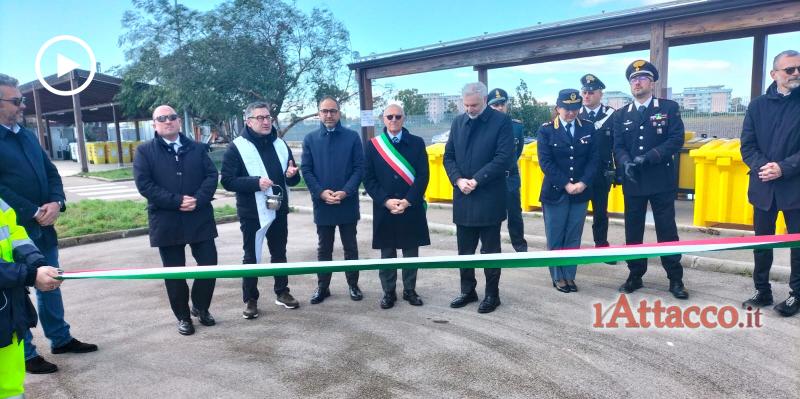 Inaugurato Il Primo Centro Di Raccolta Rifiuti A Foggia Cardelliccchio