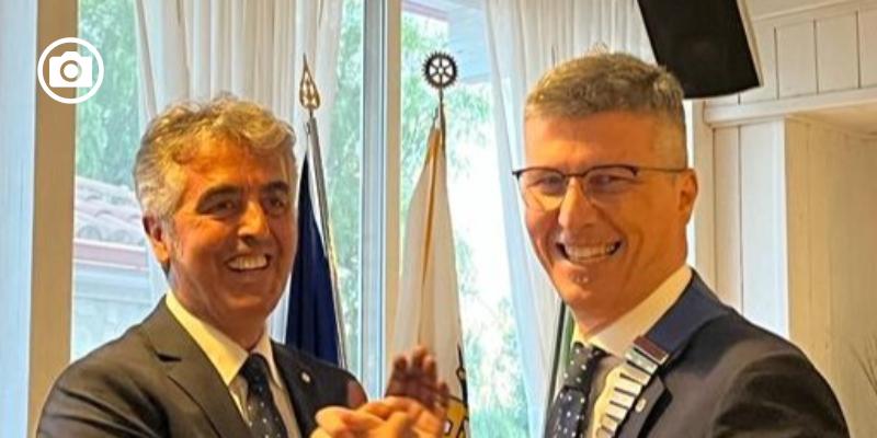 Cambio di consegne per il Rotary. Subentra alla presidenza del