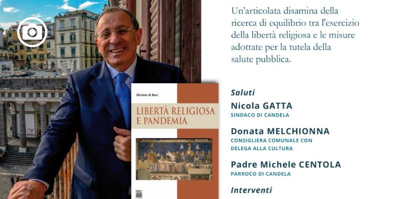 A Candela la presentazione del libro del prefetto Michele Di Bari sulla ...